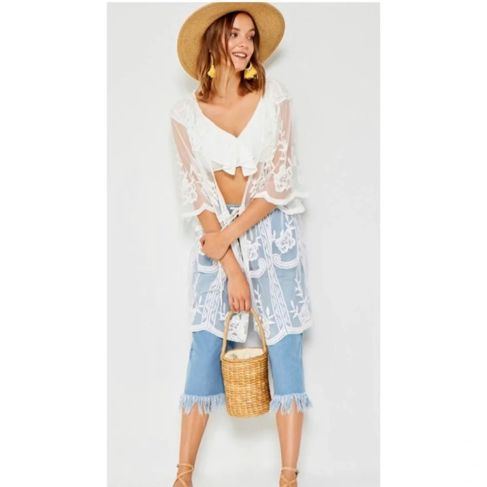 Hayden‎ Lace Kimono New*